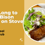 how long to cook bison steak on stove